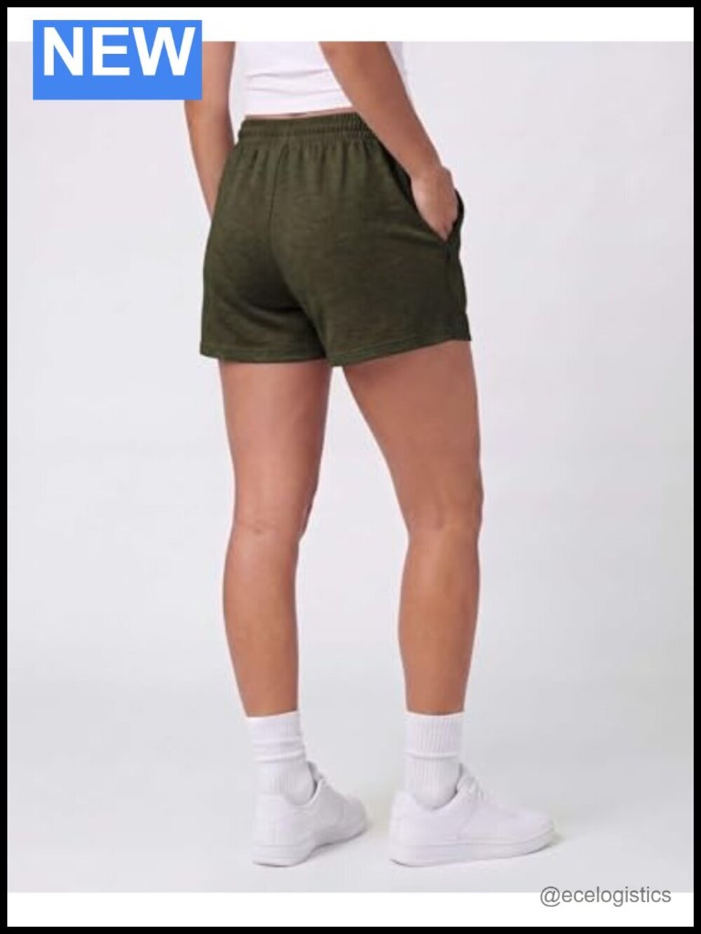 4 Pack Womens Athletic Dry-Fit Lounge Shorts with Zipper Pockets